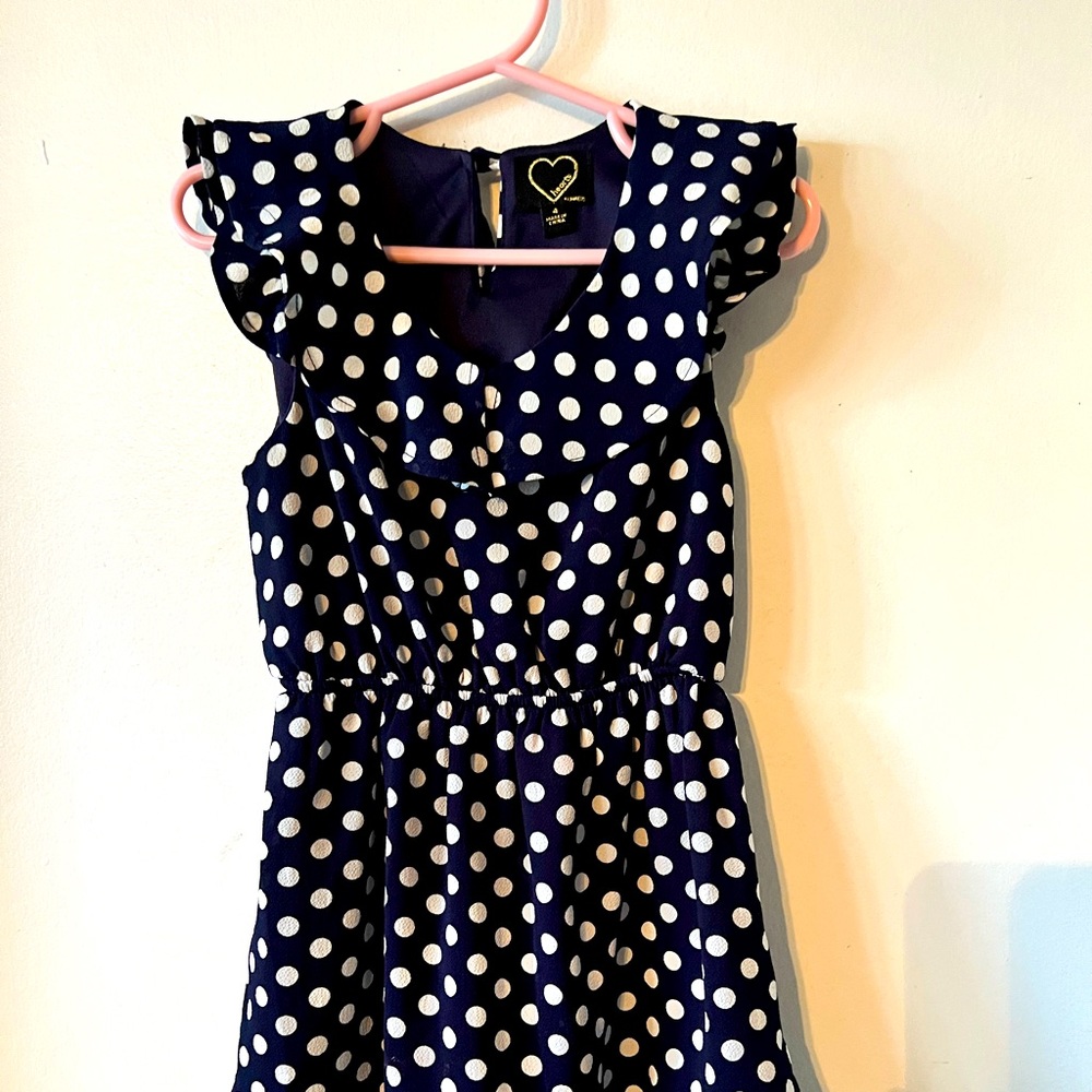Cute toddler polkadot dress
